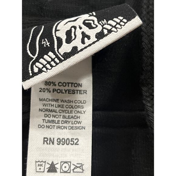 Lurking Class Graphic Print Hoodie Sweatshirt Good Times Bad Friends Men’s Med - Picture 5 of 6